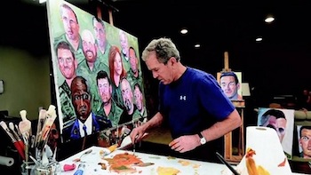 絵画が趣味の大統領たち　ジョージ・W・ブッシュ