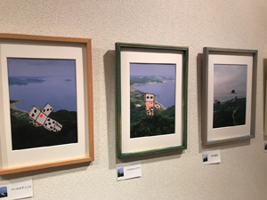 権藤武彦さんの「サイコロマン」個展へ〜自由が丘「もみの木画廊」