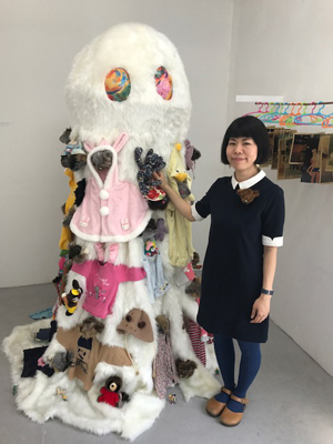 「闘争か逃走 Fight / Flight 」展。橋本佐枝子さんの展示