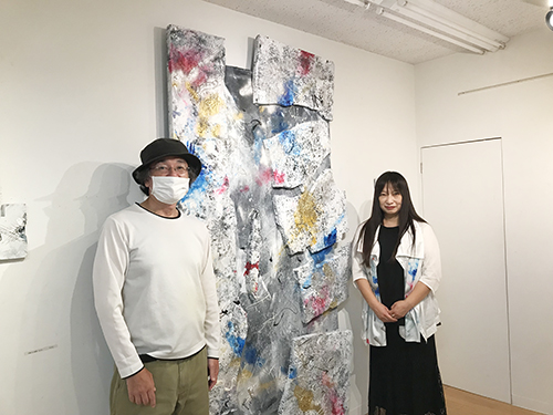 「銀座K's Gallery」片桐十三夏さんの個展