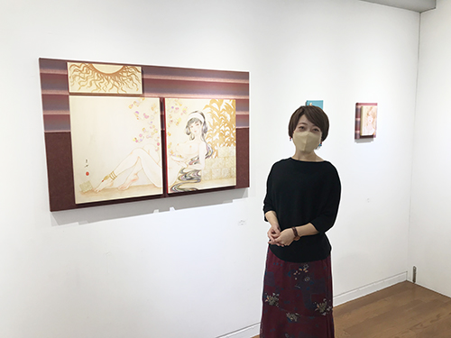 小伝馬町「Gallery TK2」高橋まやさんの個展『小躍りする細胞』