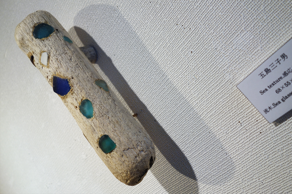 グループ展「CONTEXT」展示の様子　五島三子男さんの作品