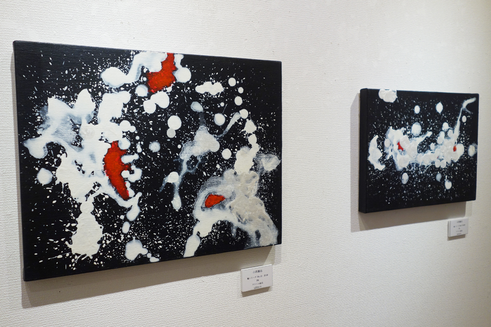グループ展「CONTEXT」展示の様子　小原義也さんの作品