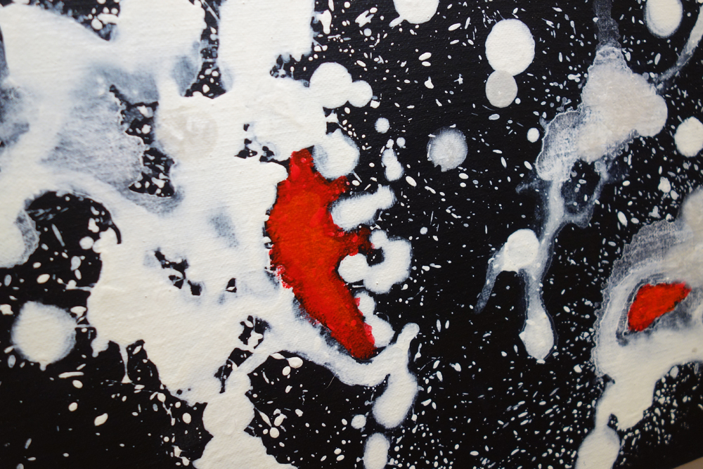 グループ展「CONTEXT」展示の様子　小原義也さんの作品