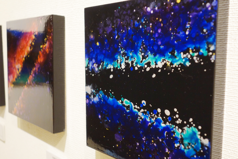 グループ展「CONTEXT」展示の様子　相馬博さんの作品