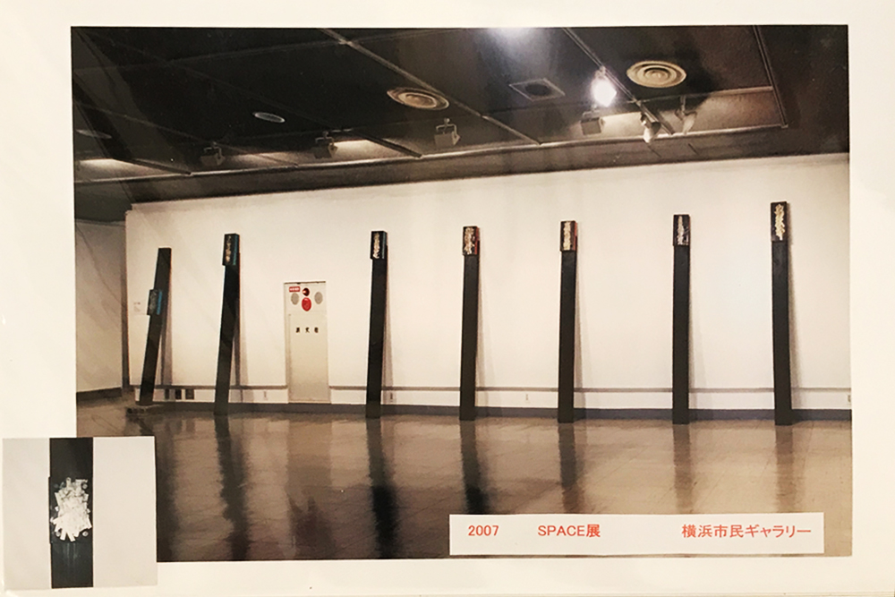 グループ展「CONTEXT」展示の様子　山口俊朗さんの作品