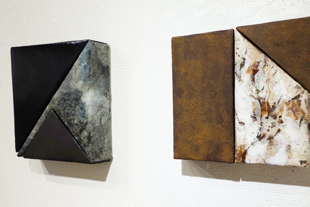 グループ展「CONTEXT」展示の様子　熊谷美奈子さんの作品