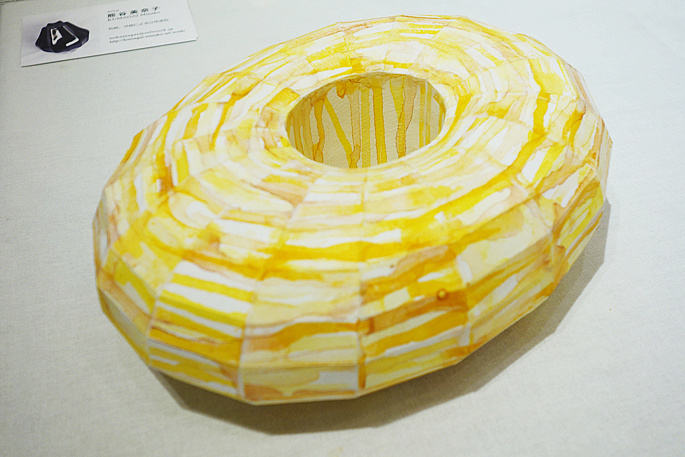 グループ展「CONTEXT」展示の様子　熊谷美奈子さんの作品
