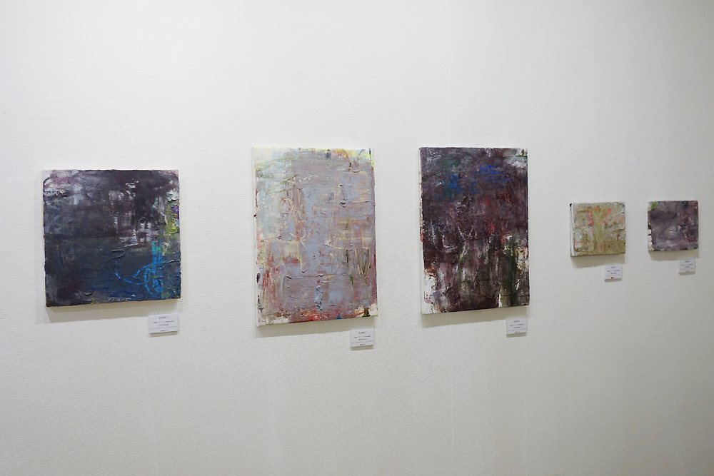 グループ展「CONTEXT」展示の様子　松林彩子さんの作品