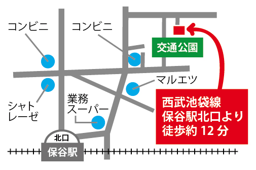 南大泉 サニーデイズキッチン　アクセス