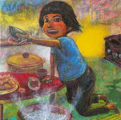 【秦 健児】第４回「絵と言葉のチカラ展」上野松坂屋賞〜松坂屋上野店にて入選作品開催中／2025年4月30日〜5月6日開催