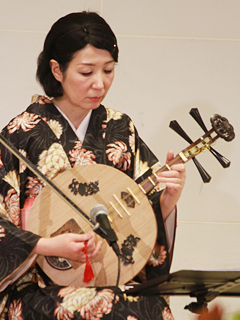 月琴奏者・永田斉子さん